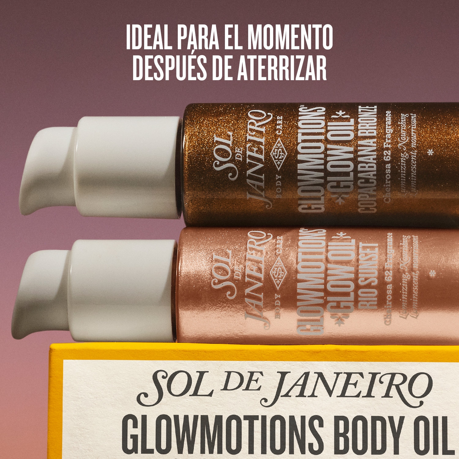 GLOWMOTIONS BODY OIL GLOW ANYWHERE SET (SET DE ACEITE CORPORAL)